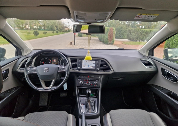 Seat Leon cena 55900 przebieg: 123309, rok produkcji 2015 z Grodzisk Wielkopolski małe 121